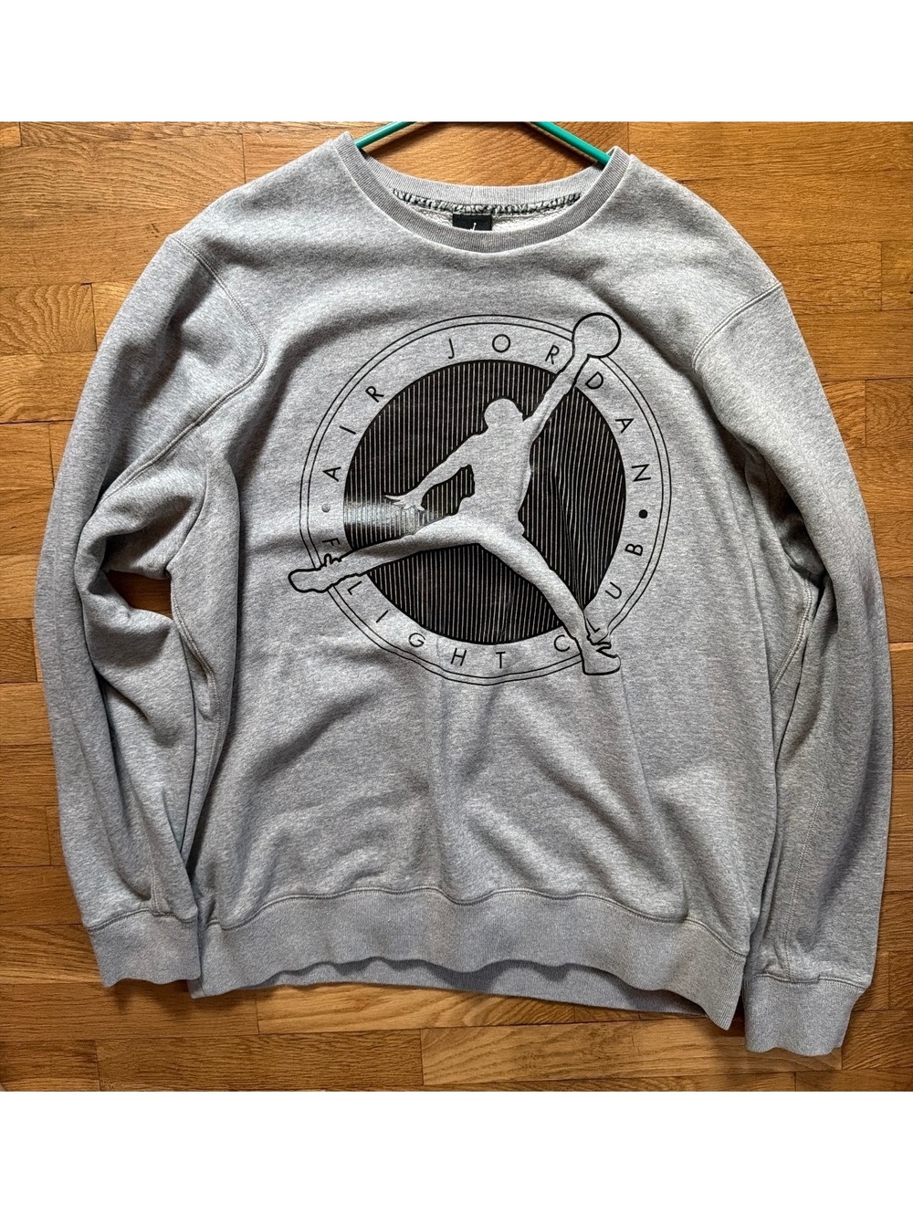 2XL - Men - Jordan Gray Air Jordan Flight Club Sweatshirt